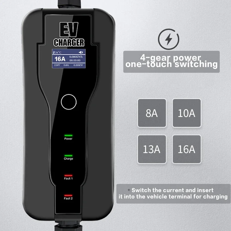 11KW 16A Draagbare EV-oplader  - Type 2 Portable Ev Charger 11Kw Cee recensie en prijs